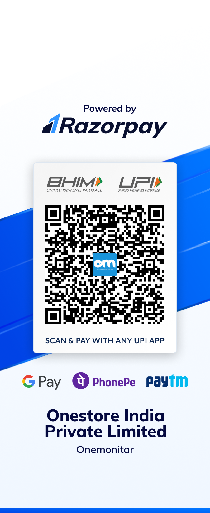 Payment QR code